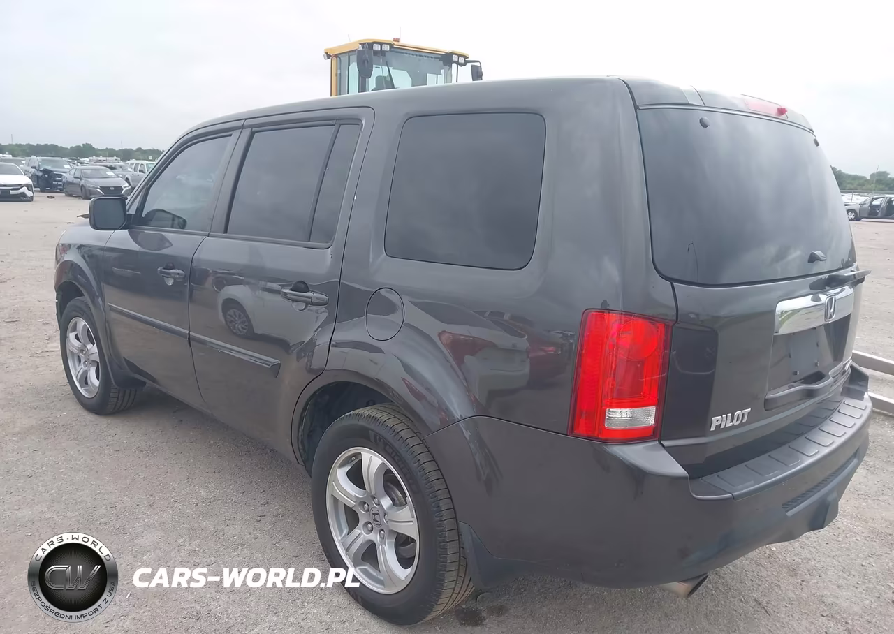 2012 Honda Pilot Ex-L VIN:5FNYF4H59CB070675 - 3