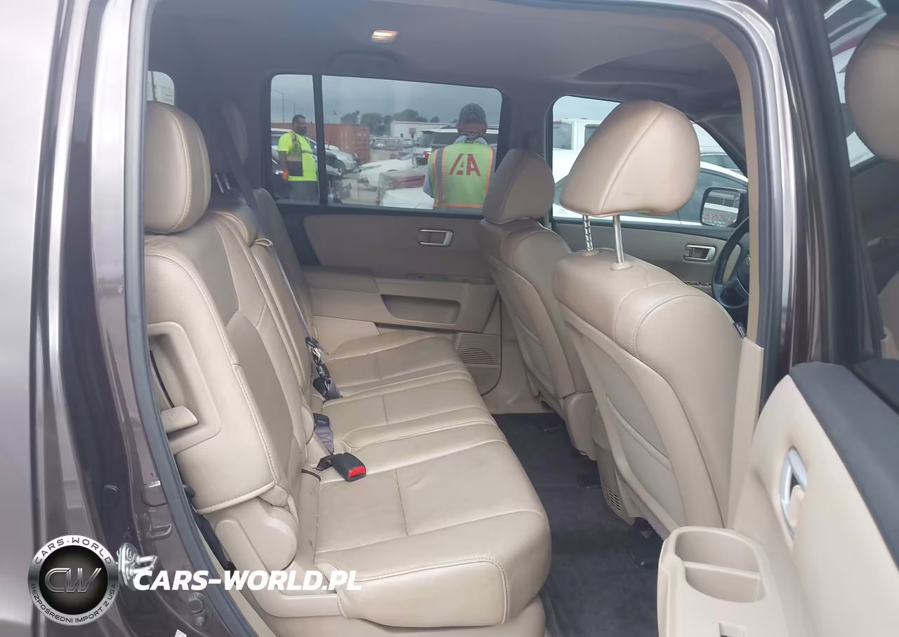 2012 Honda Pilot Ex-L VIN:5FNYF4H59CB070675 - 8