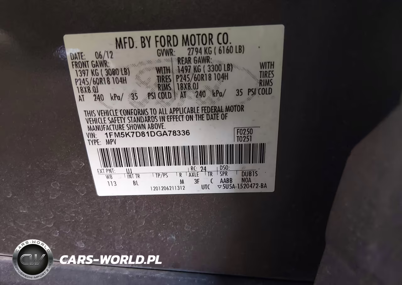2013 Ford Explorer Xlt VIN:1FM5K7D81DGA78336 - 9