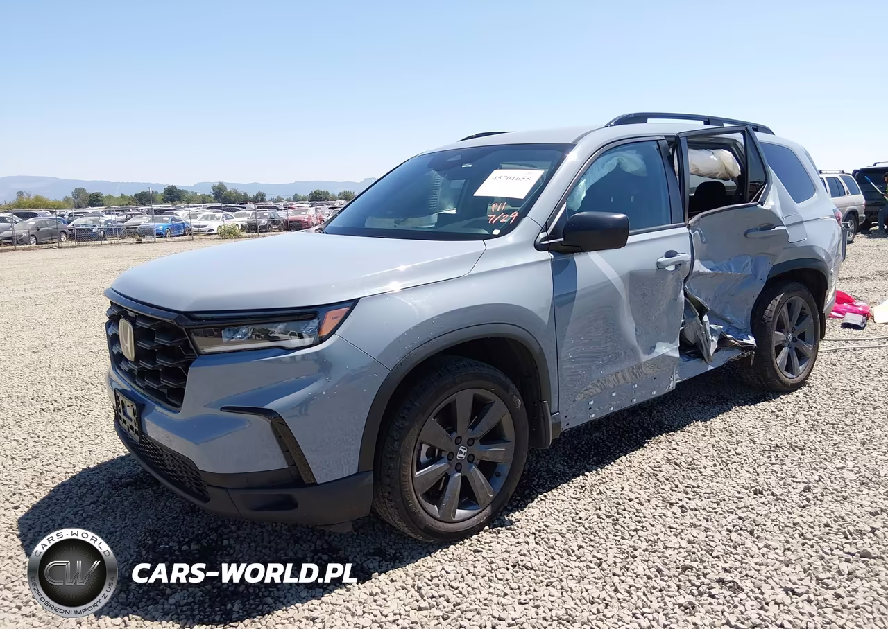 2025 Honda Pilot Sport VIN:5FNYG1H34SB047975 - 2
