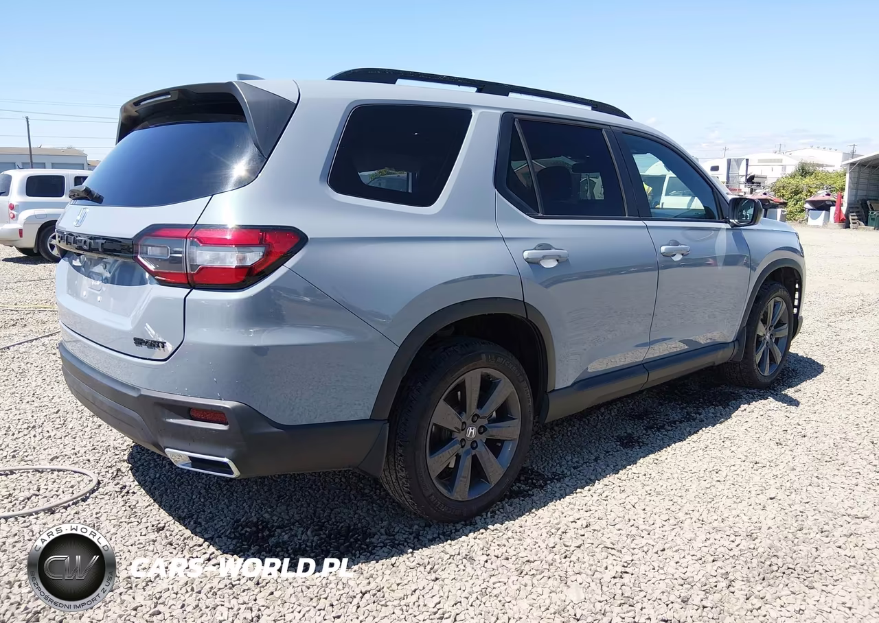 2025 Honda Pilot Sport VIN:5FNYG1H34SB047975 - 4