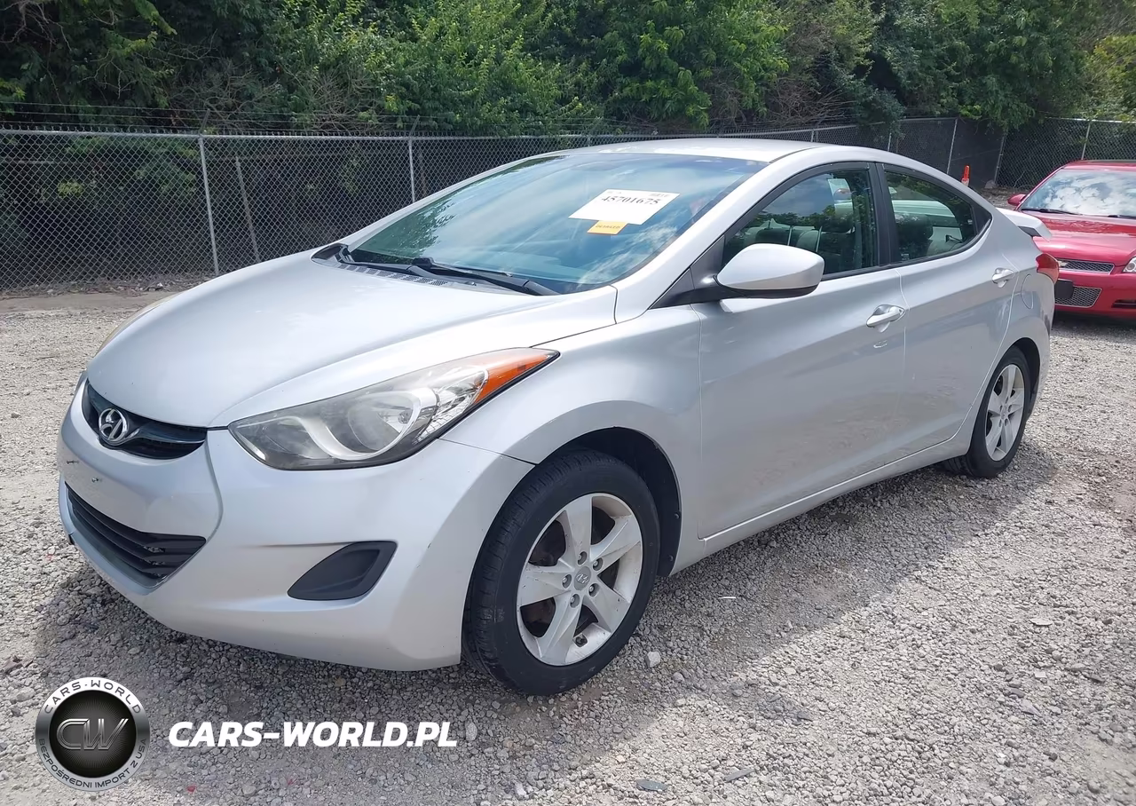 2013 Hyundai Elantra Gls VIN:KMHDH4AE2DU787300 - 2