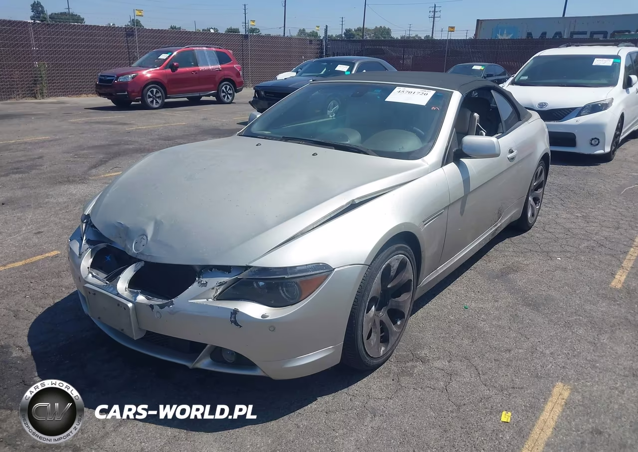 2004 BMW 645Ci VIN:WBAEK73404B321034 - 2