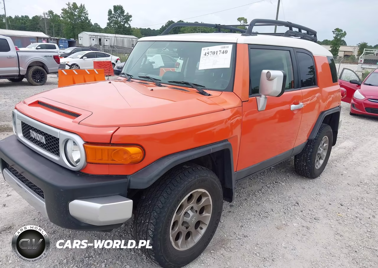 2013 Toyota Fj Cruiser VIN:JTEBU4BF2DK151594 - 2