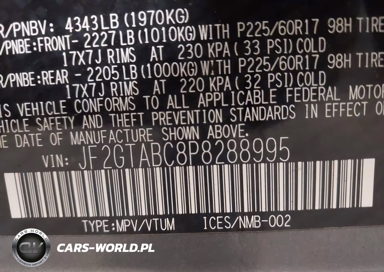 2023 Subaru Crosstrek VIN:JF2GTABC8P8288995 - 8