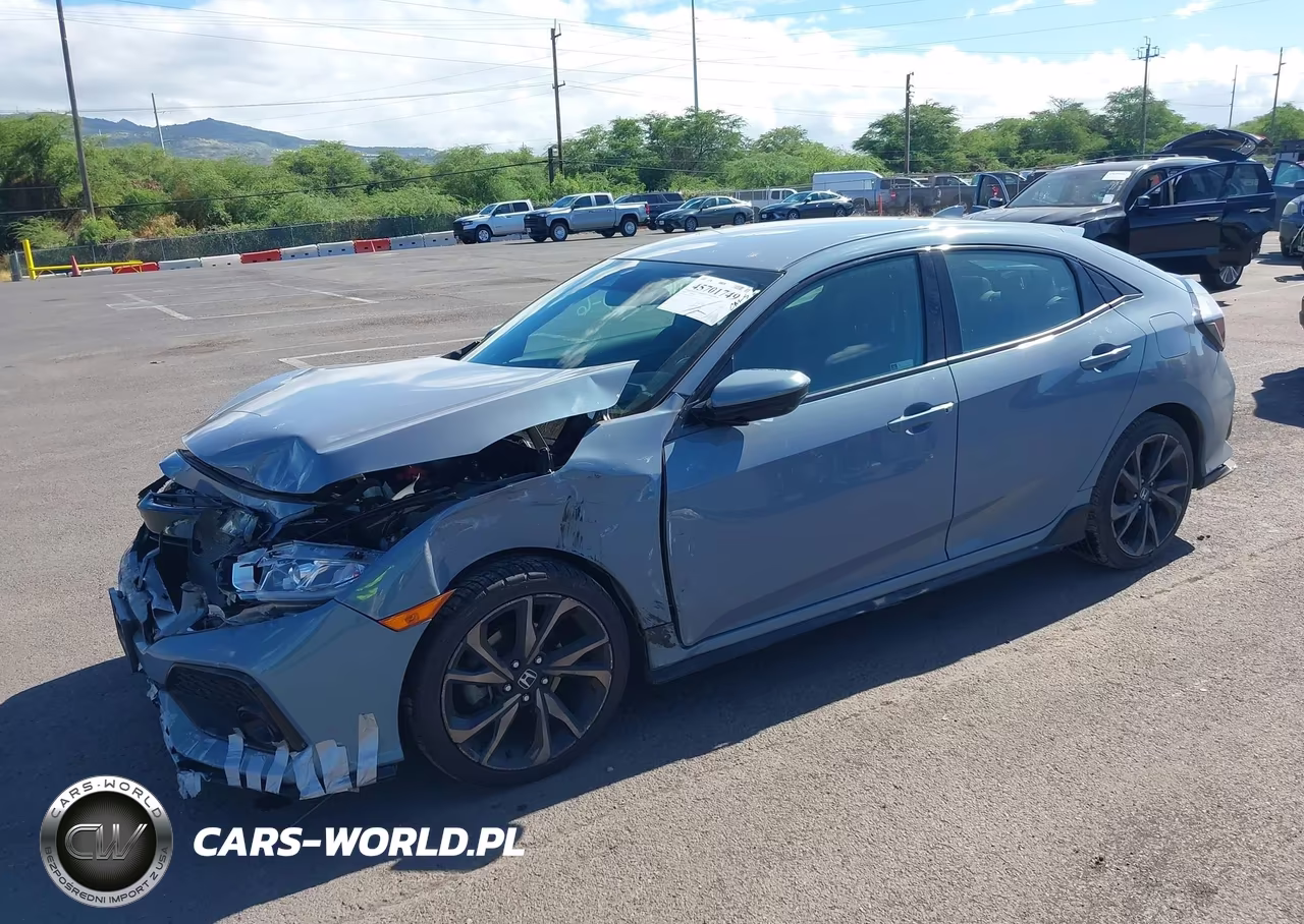 2019 Honda Civic Sport VIN:SHHFK7H45KU222072 - 2