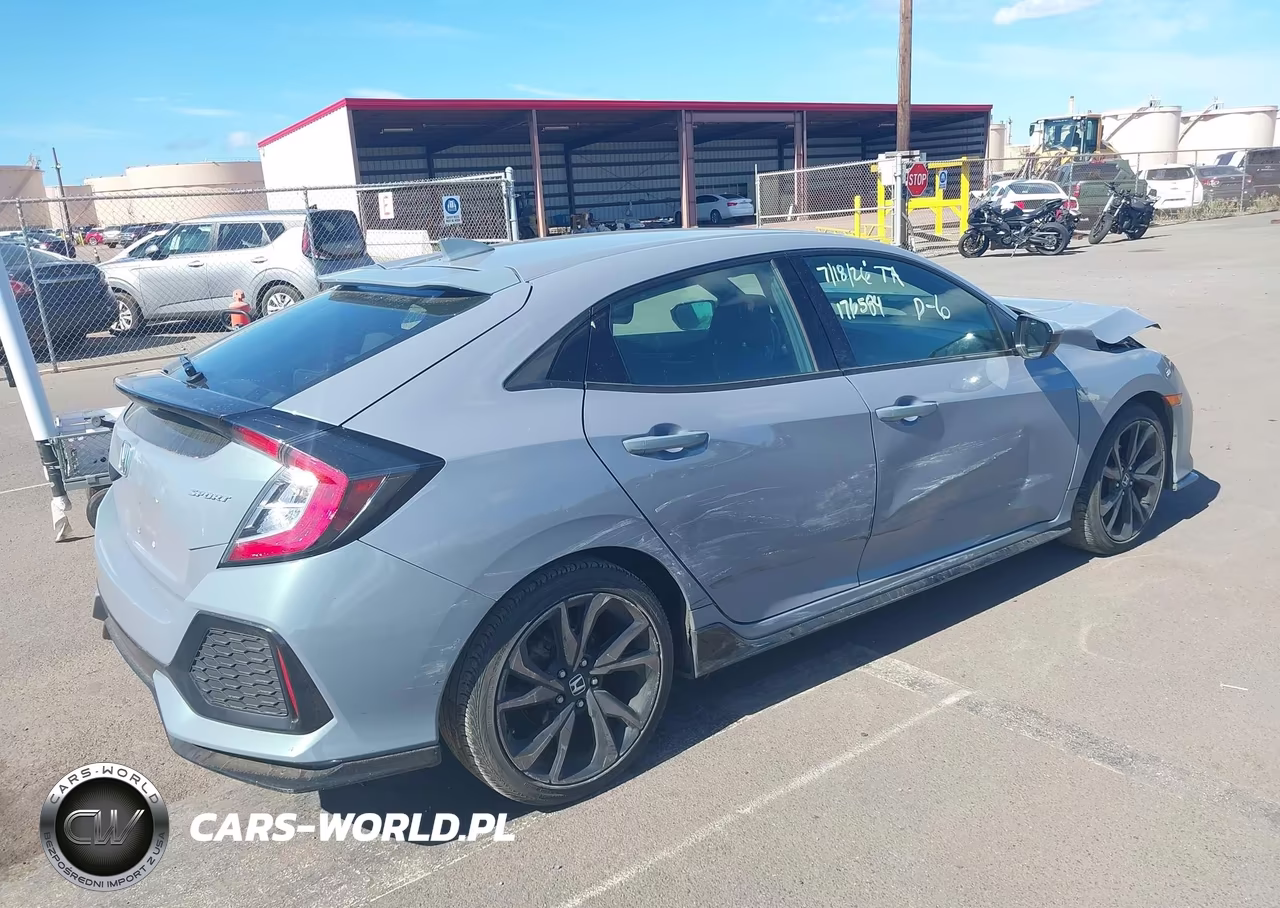 2019 Honda Civic Sport VIN:SHHFK7H45KU222072 - 4
