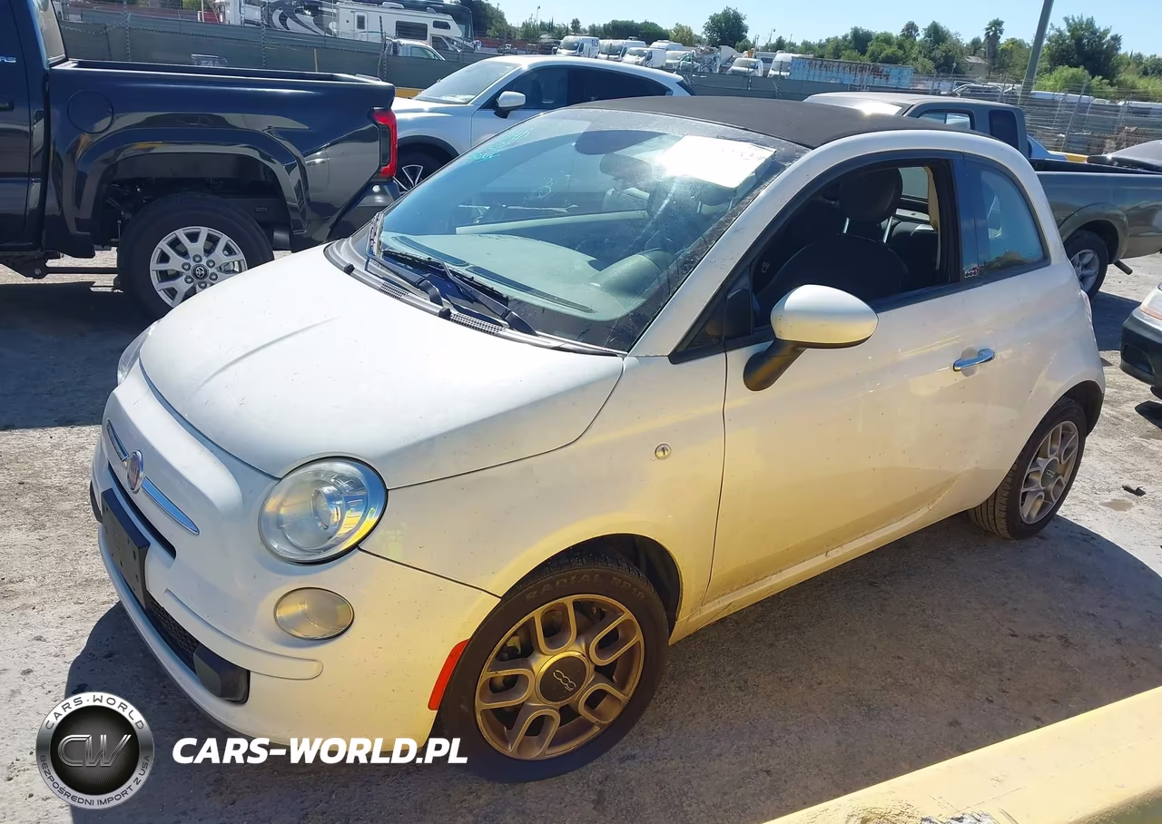 2015 Fiat 500C Pop VIN:3C3CFFDR0FT537149 - 2