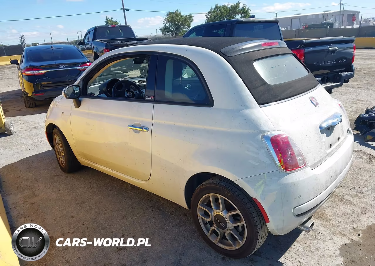 2015 Fiat 500C Pop VIN:3C3CFFDR0FT537149 - 3
