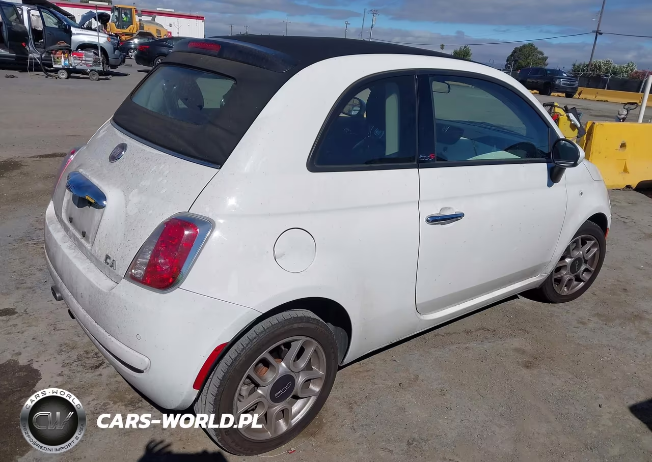 2015 Fiat 500C Pop VIN:3C3CFFDR0FT537149 - 4