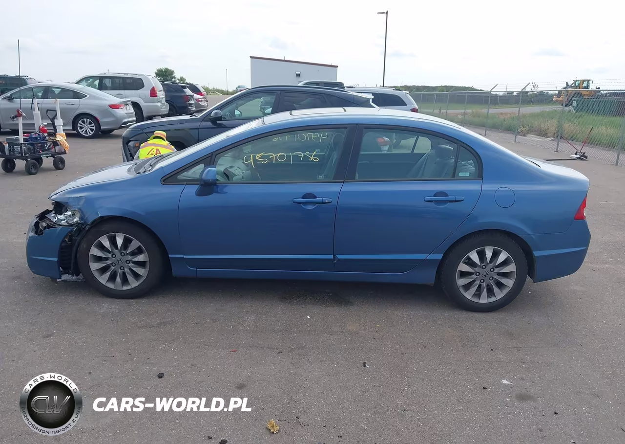 2009 Honda Civic Ex VIN:2HGFA16889H353350 - 14