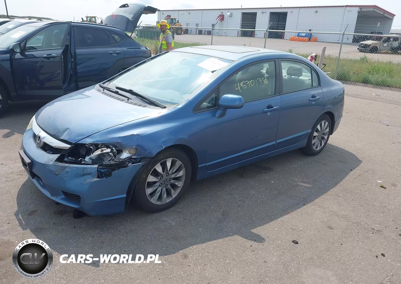 2009 Honda Civic Ex VIN:2HGFA16889H353350 - 2