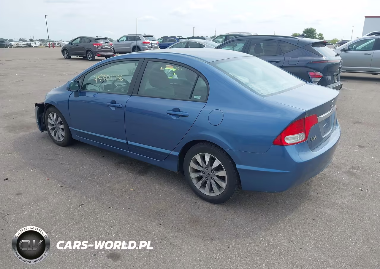 2009 Honda Civic Ex VIN:2HGFA16889H353350 - 3