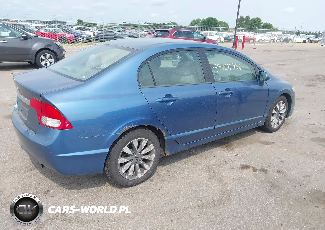 2009 Honda Civic Ex VIN:2HGFA16889H353350 - 4