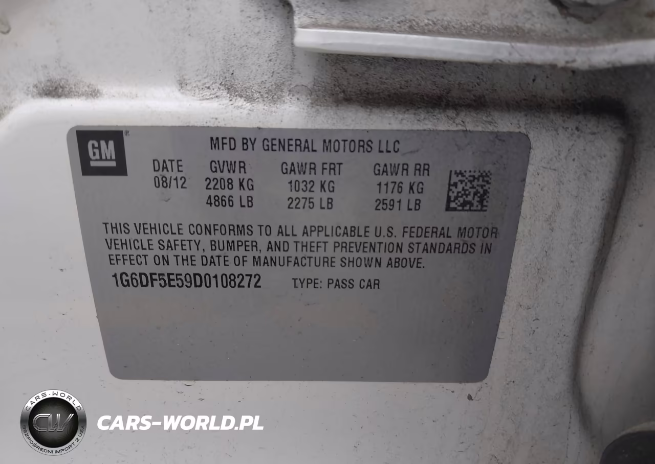2013 Cadillac Cts Luxury VIN:1G6DF5E59D0108272 - 9