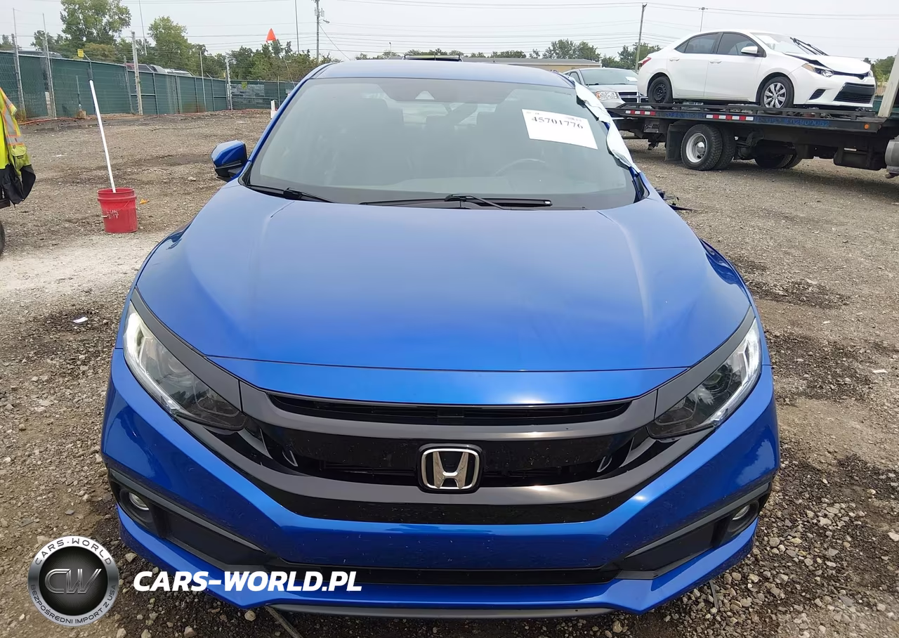 2020 Honda Civic Sport VIN:19XFC2F88LE029414 - 13