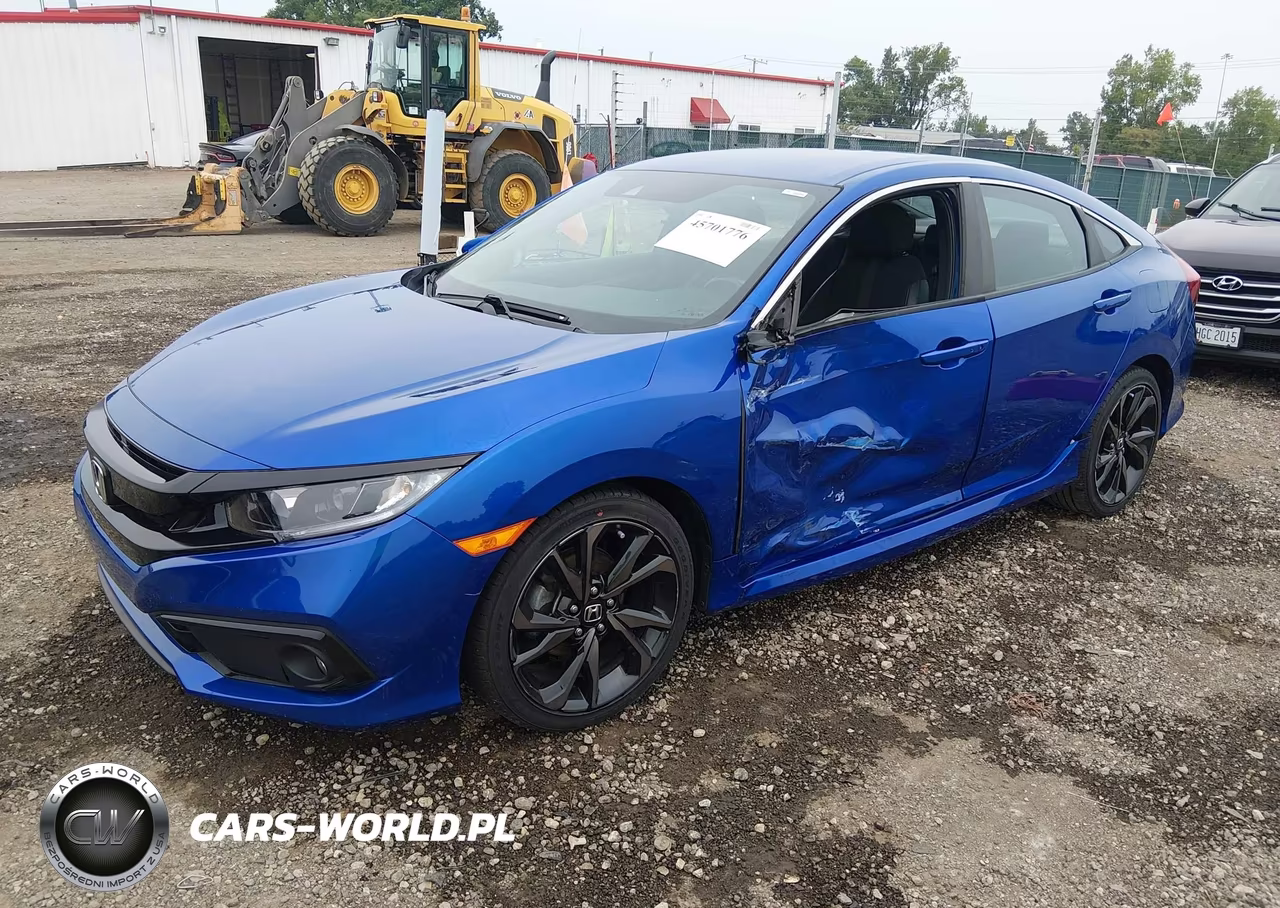2020 Honda Civic Sport VIN:19XFC2F88LE029414 - 2