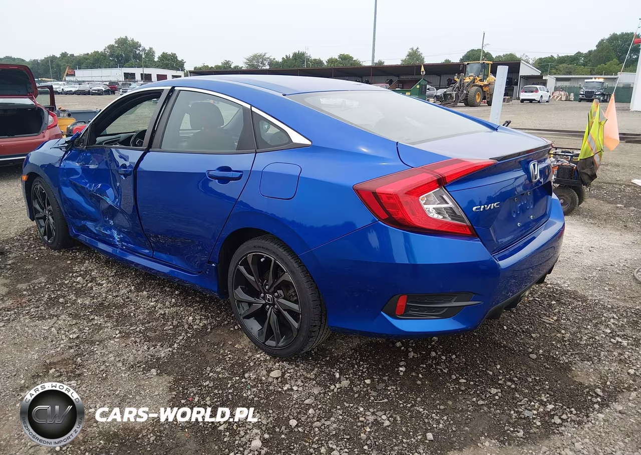 2020 Honda Civic Sport VIN:19XFC2F88LE029414 - 3