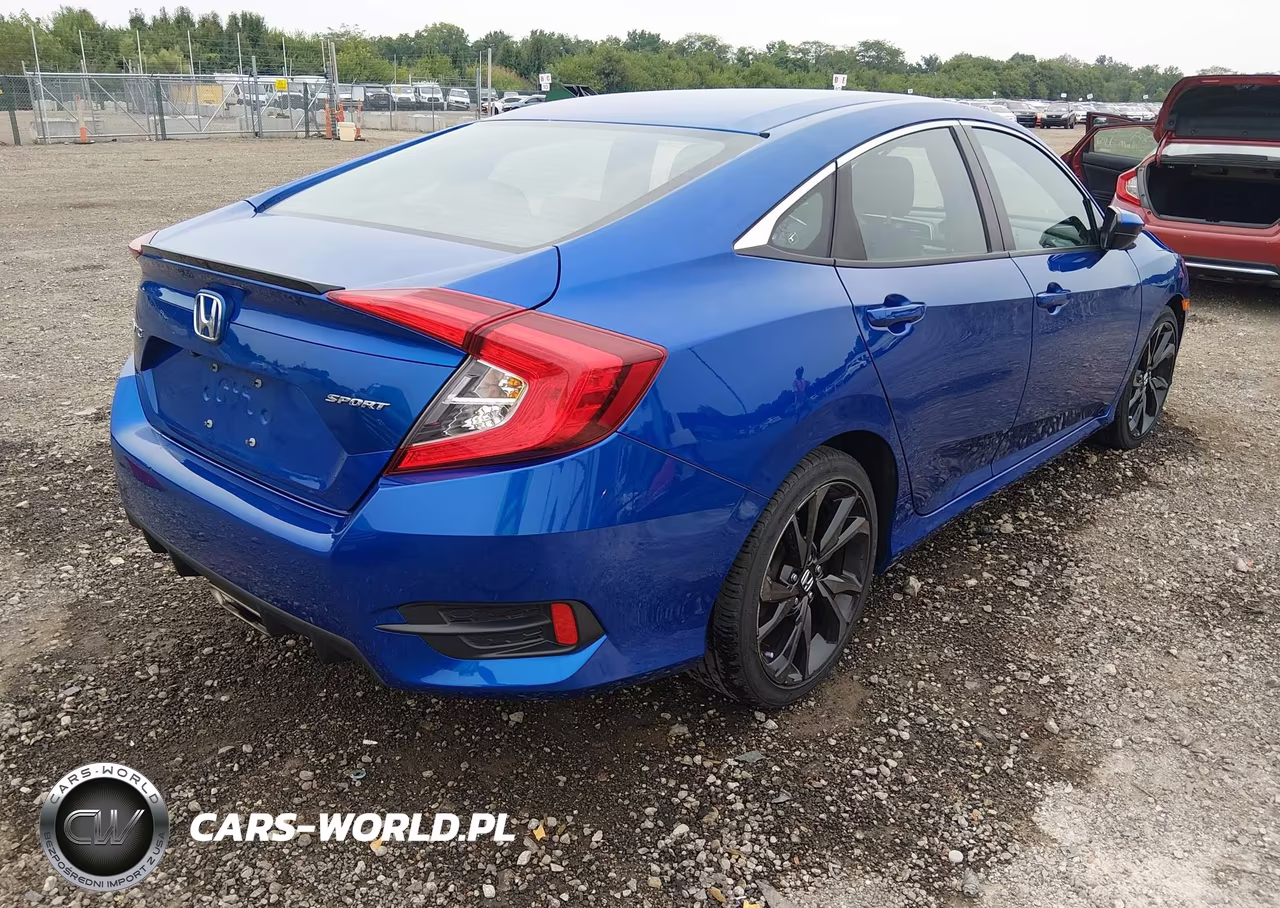 2020 Honda Civic Sport VIN:19XFC2F88LE029414 - 4