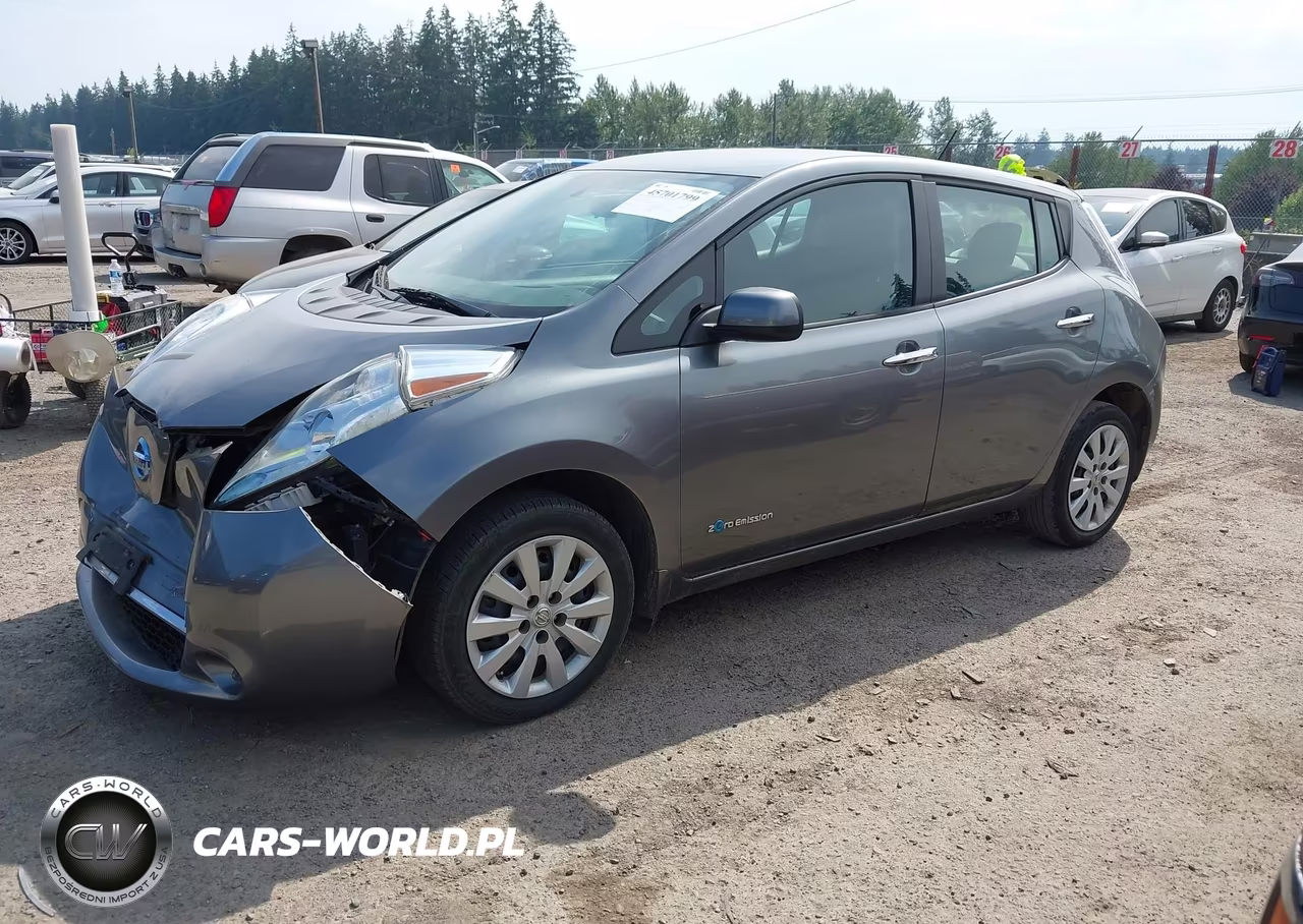 2015 Nissan Leaf S VIN:1N4AZ0CP7FC309738 - 2