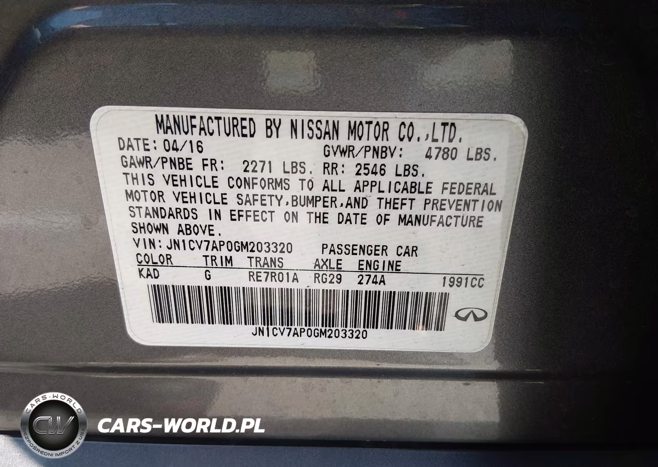 2016 Infiniti Q50 2.0T Premium VIN:JN1CV7AP0GM203320 - 9