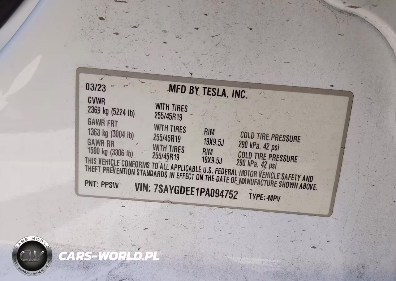 2023 Tesla Model Y Awd-Long Range Dual Motor All-Wheel Drive VIN:7SAYGDEE1PA094752 - 9