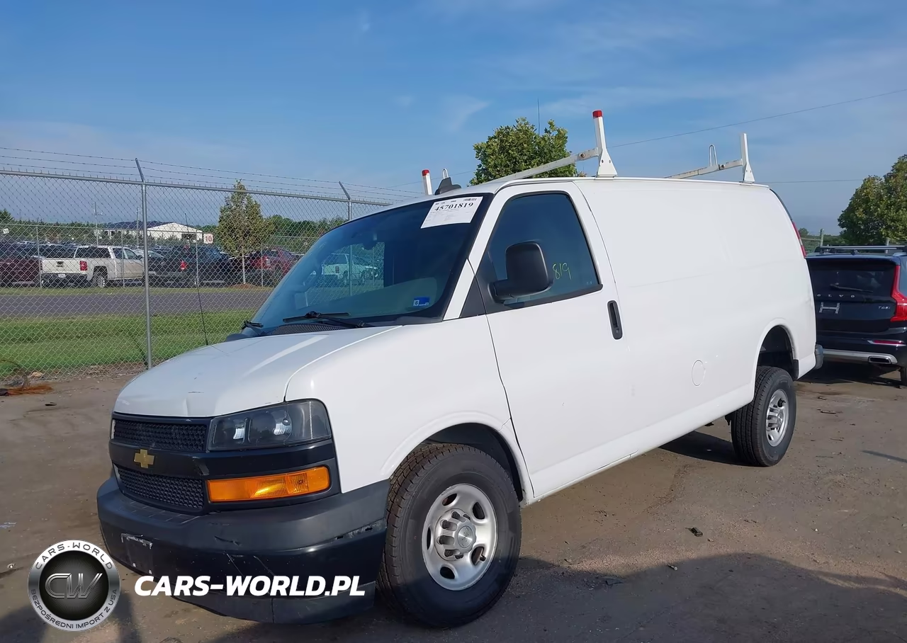 2021 Chevrolet Express Cargo Rwd 2500 Regular Wheelbase Wt VIN:1GCWGAFP9M1188520 - 2
