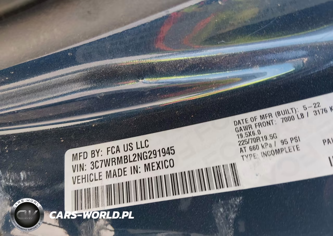 2022 Ram 5500 Chassis Tradesman-Slt VIN:3C7WRMBL2NG291945 - 9