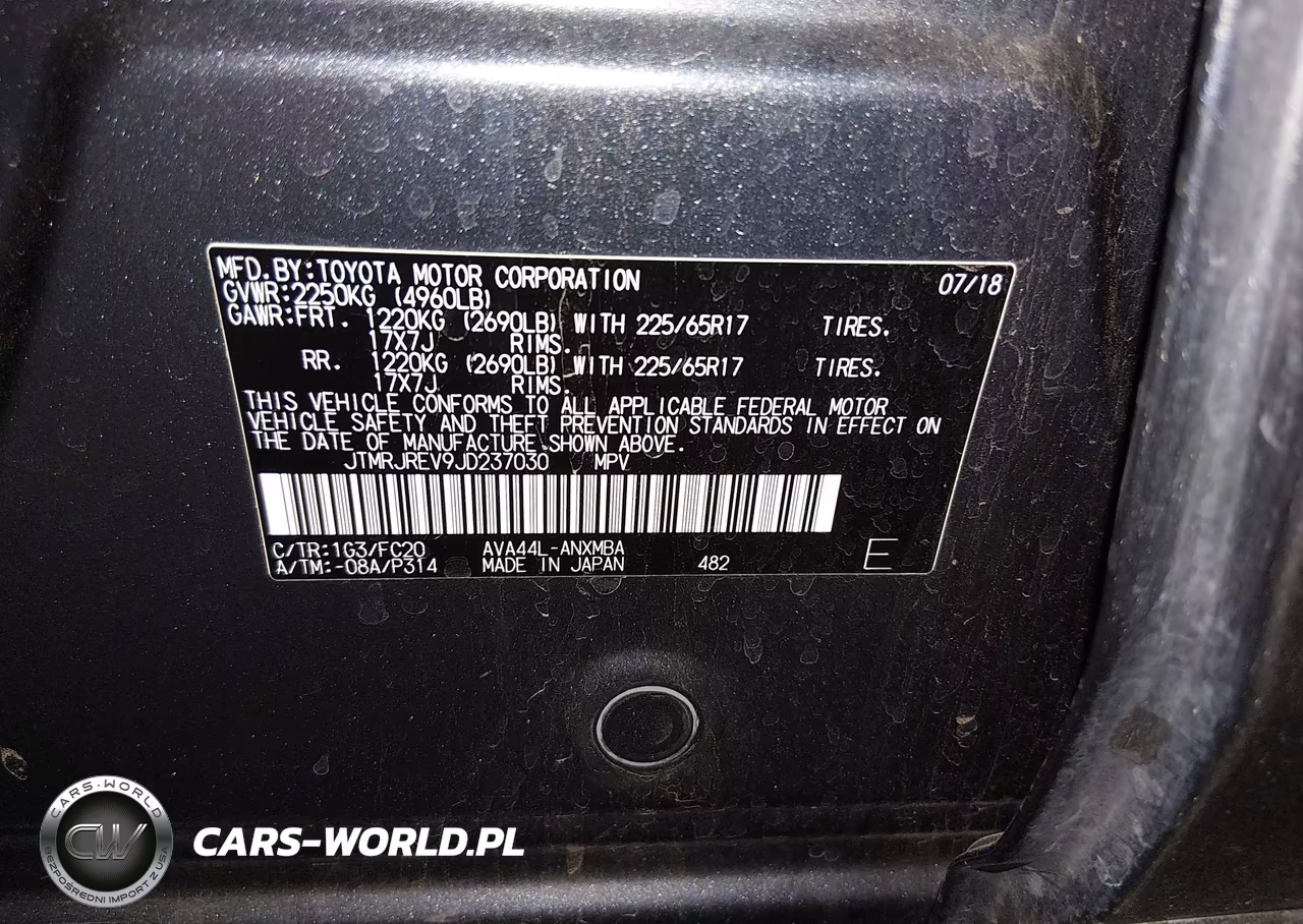 2018 Toyota Rav4 Hybrid Xle VIN:JTMRJREV9JD237030 - 9