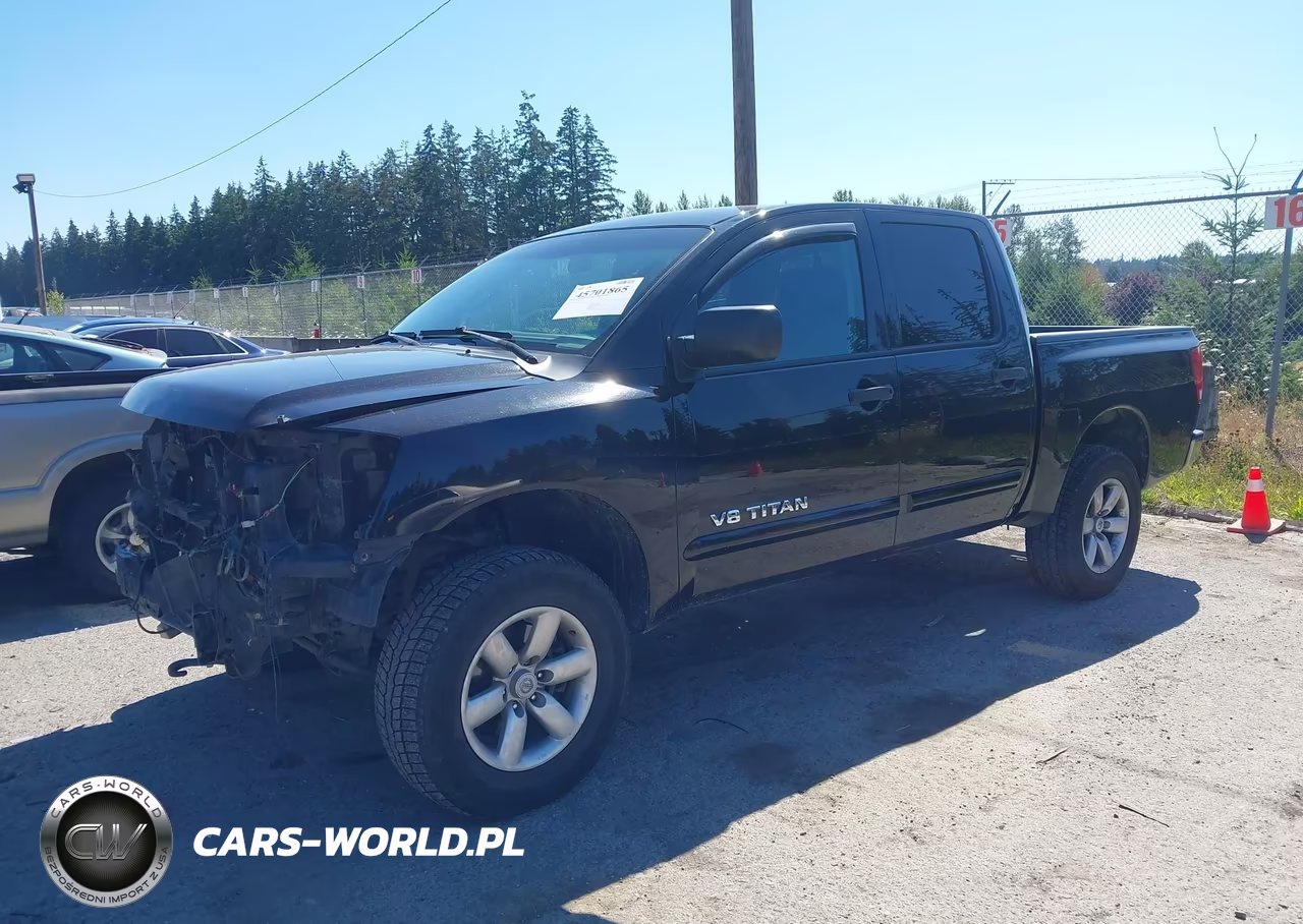 2012 Nissan Titan Sv VIN:1N6AA0EJ7CN312968 - 2