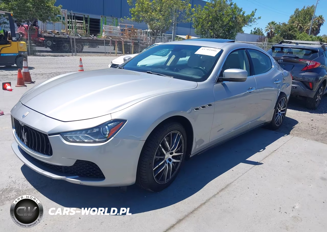 2015 Maserati Ghibli VIN:ZAM57XSA7F1130467 - 2