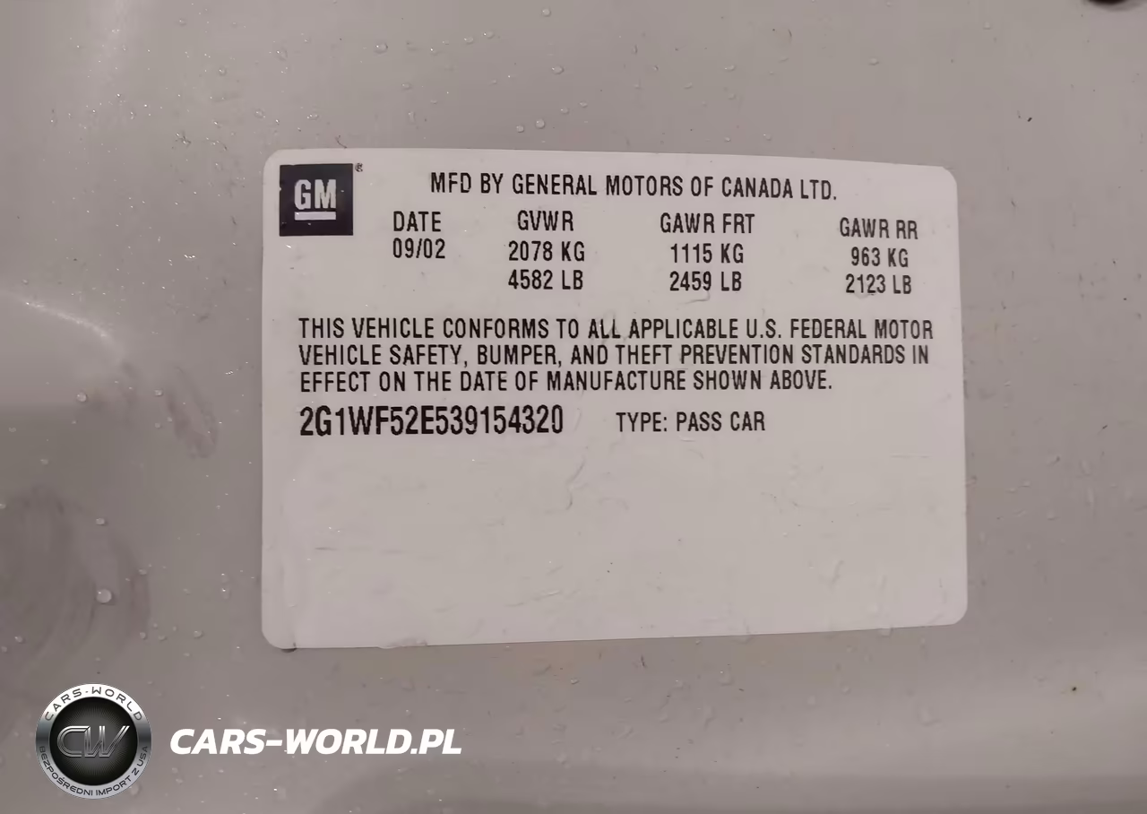 2003 Chevrolet Impala VIN:2G1WF52E539154320 - 9
