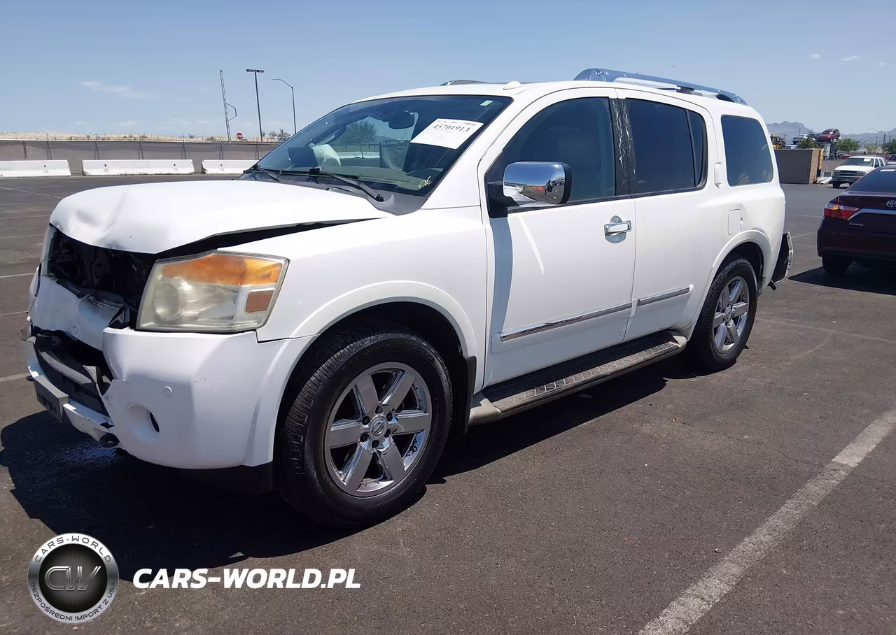 2011 Nissan Armada Platinum VIN:5N1AA0NDXBN621907 - 2