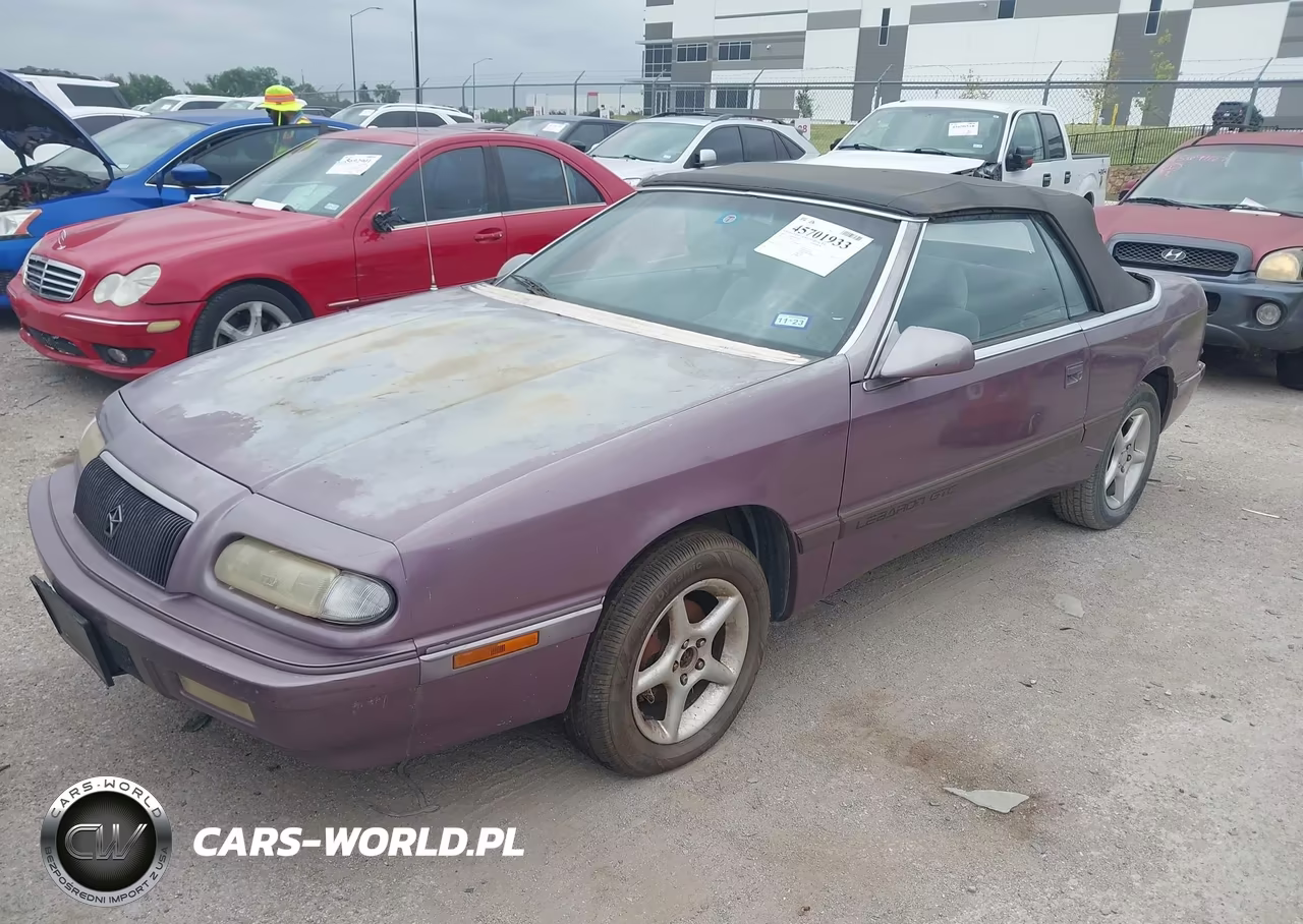 1995 Chrysler Lebaron Gtc VIN:1C3EU4537SF553155 - 2