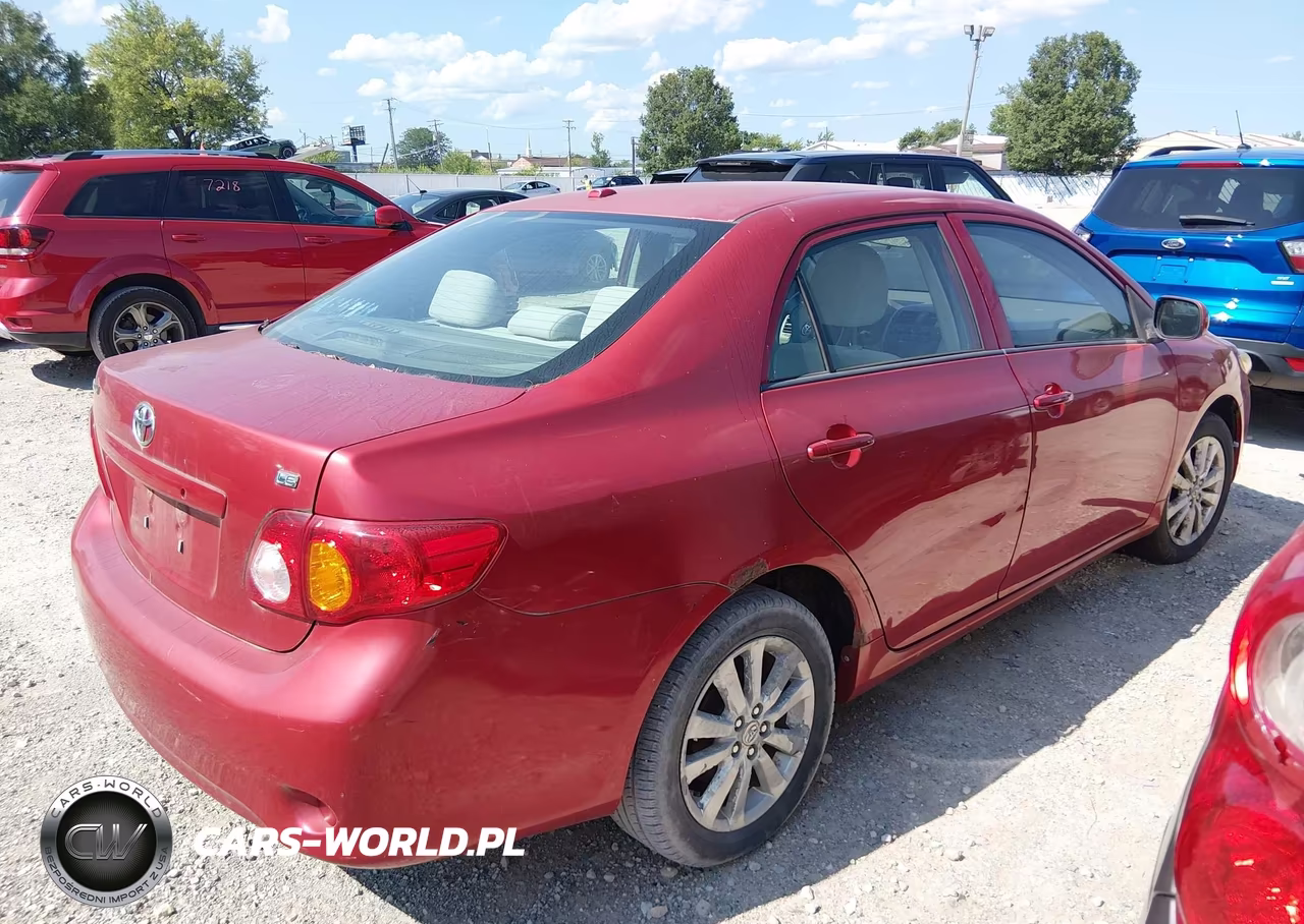 2009 Toyota Corolla Le VIN:1NXBU40E39Z158639 - 4