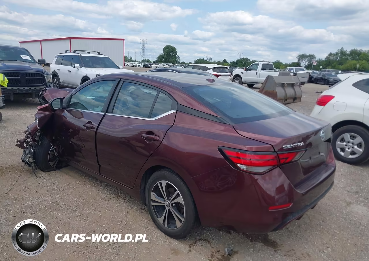 2023 Nissan Sentra Sv Xtronic Cvt VIN:3N1AB8CV3PY230140 - 3