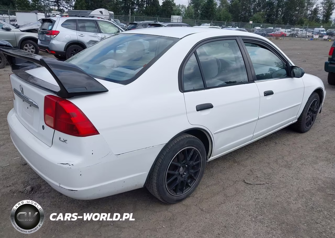 2001 Honda Civic Lx VIN:2HGES16501H613775 - 4
