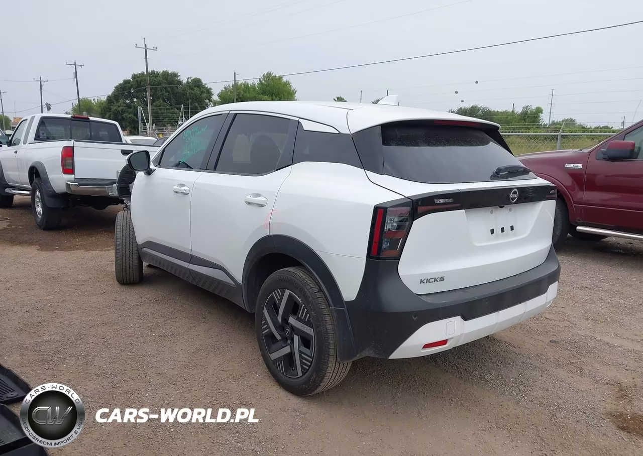 2025 Nissan Kicks Sv Fwd VIN:3N8AP6CA4SL383376 - 3