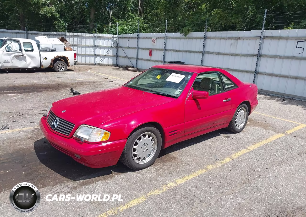 1997 Mercedes-Benz Sl 500 VIN:WDBFA67F7VF141395 - 2