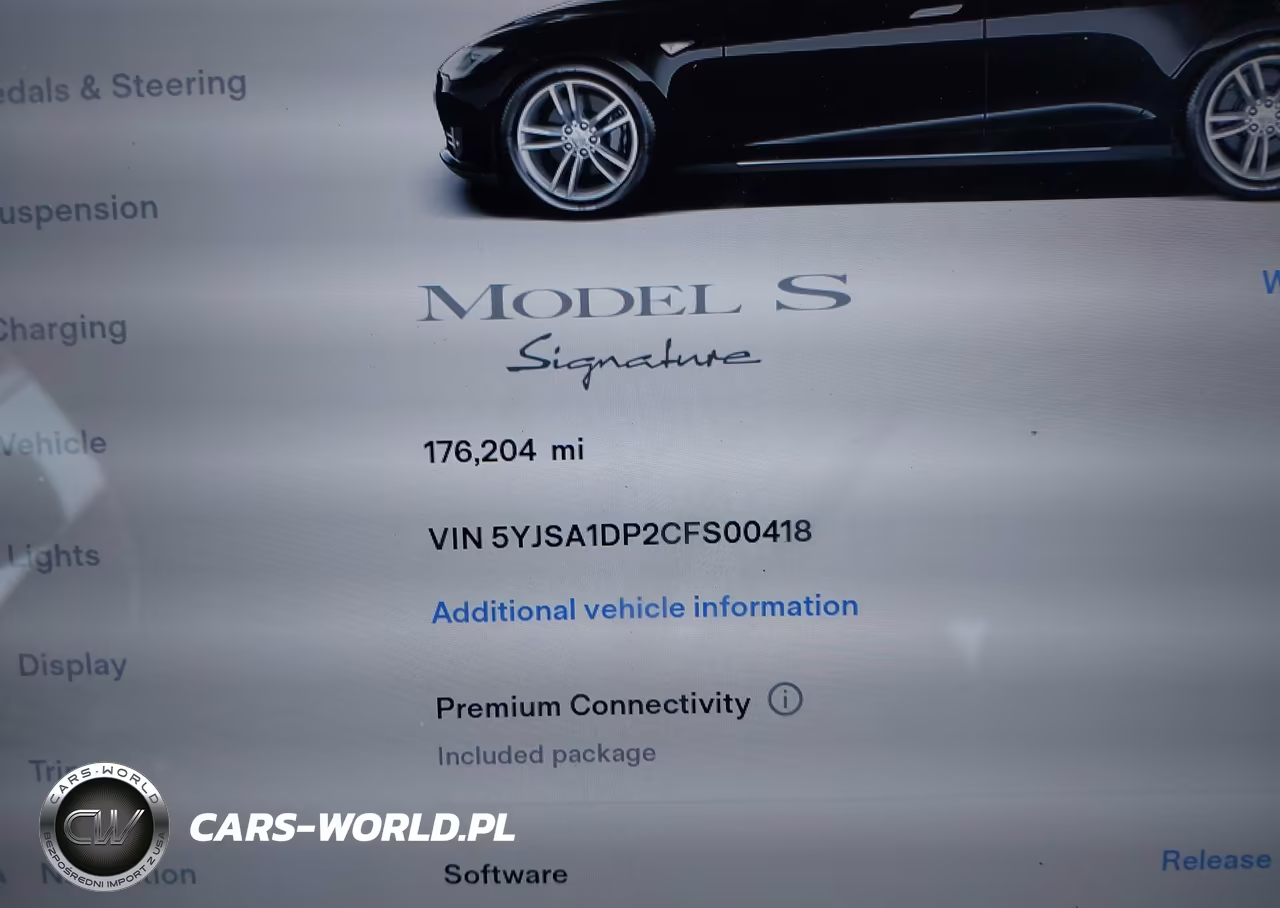 2012 Tesla Model S Performance-Signature Performance VIN:5YJSA1DP2CFS00418 - 7