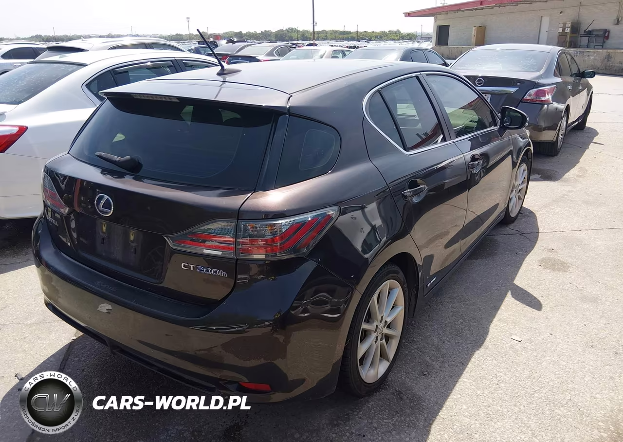 2012 Lexus Ct 200H Premium VIN:JTHKD5BH3C2064456 - 4