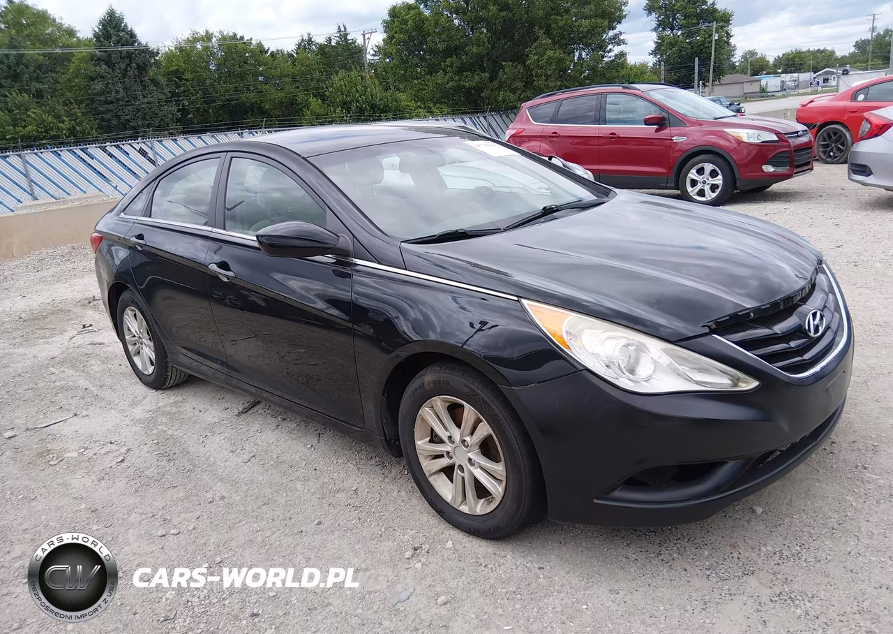 2012 Hyundai Sonata Gls VIN:5NPEB4AC9CH444162 - 1