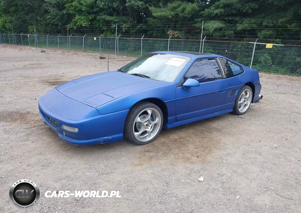 1986 Pontiac Fiero Gt VIN:1G2PG9791GP246032 - 2