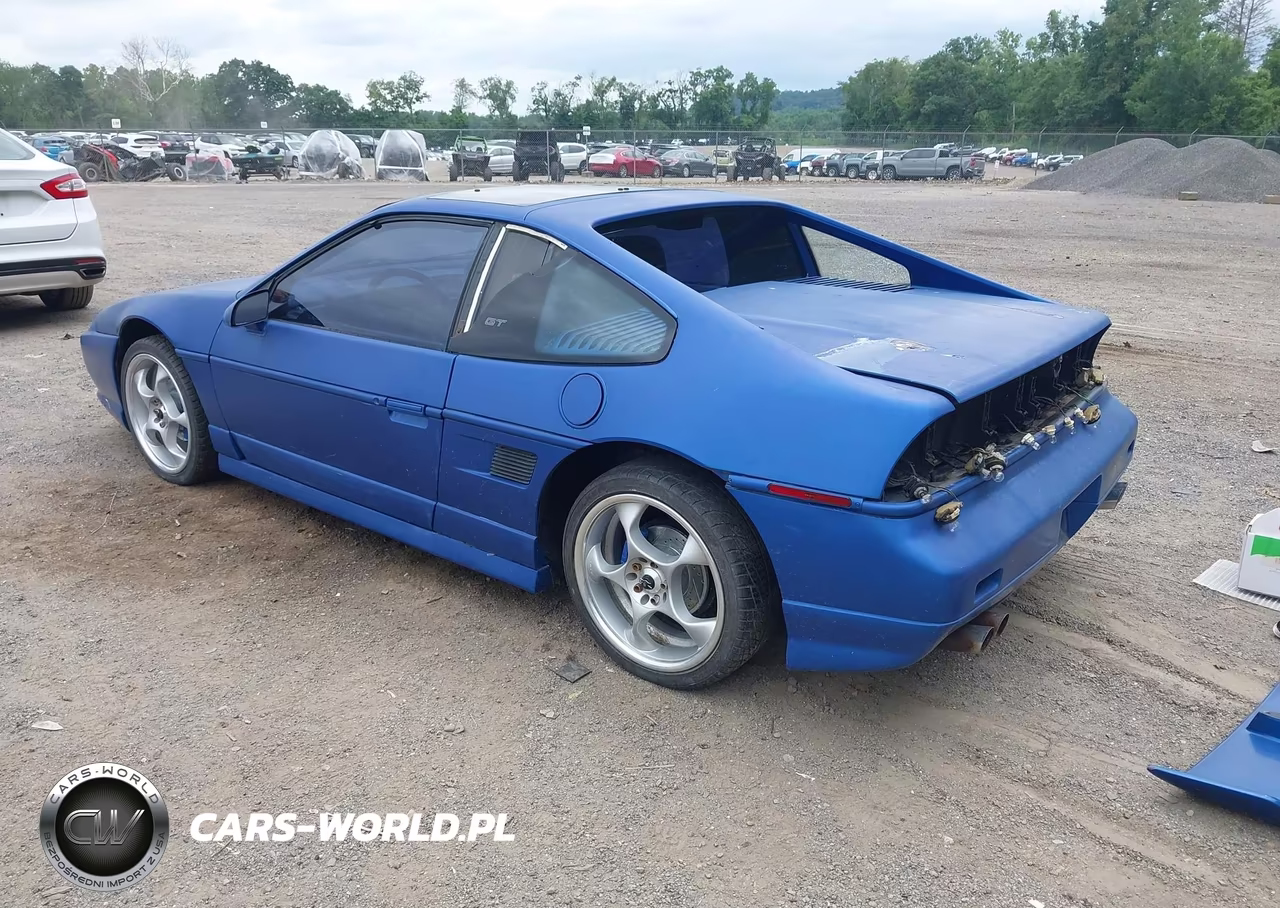 1986 Pontiac Fiero Gt VIN:1G2PG9791GP246032 - 3