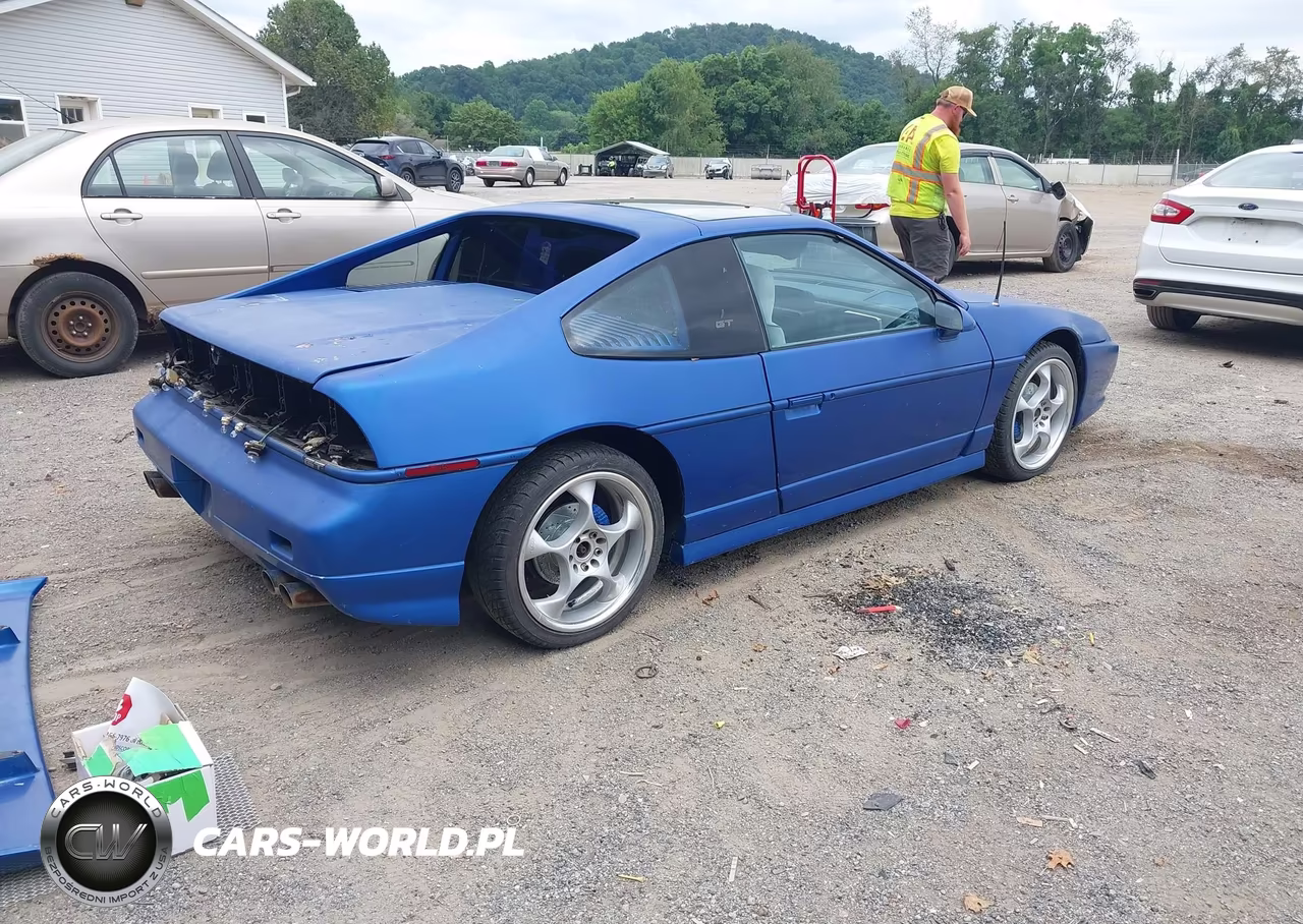 1986 Pontiac Fiero Gt VIN:1G2PG9791GP246032 - 4