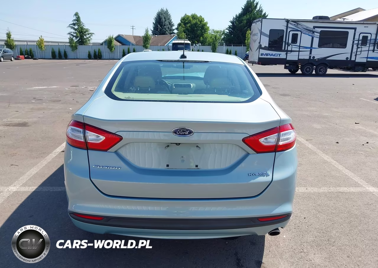 2014 Ford Fusion Hybrid Se VIN:3FA6P0LU9ER212624 - 16