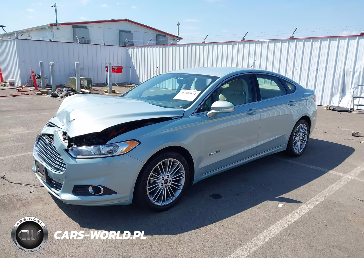 2014 Ford Fusion Hybrid Se VIN:3FA6P0LU9ER212624 - 2