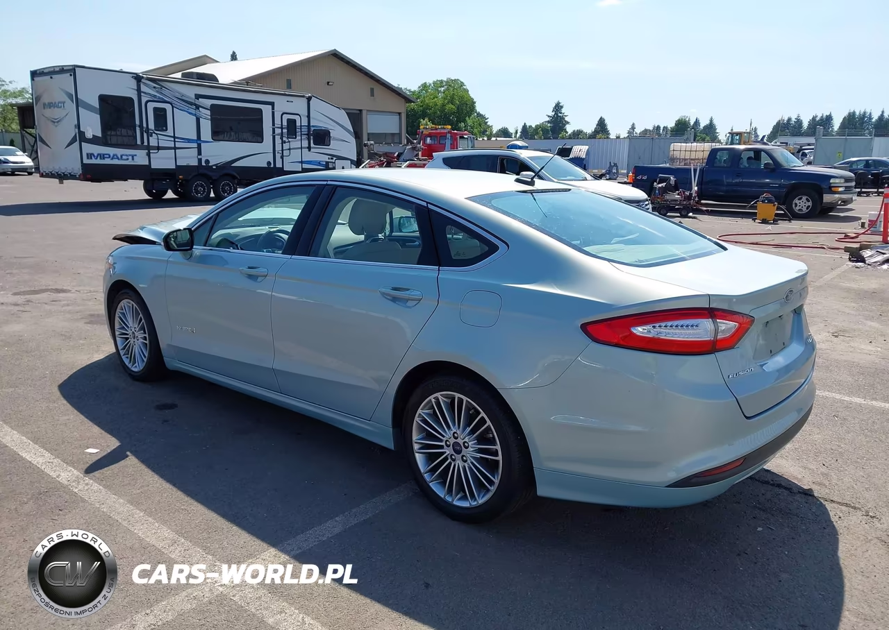 2014 Ford Fusion Hybrid Se VIN:3FA6P0LU9ER212624 - 3