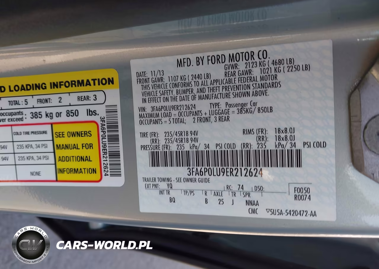 2014 Ford Fusion Hybrid Se VIN:3FA6P0LU9ER212624 - 9