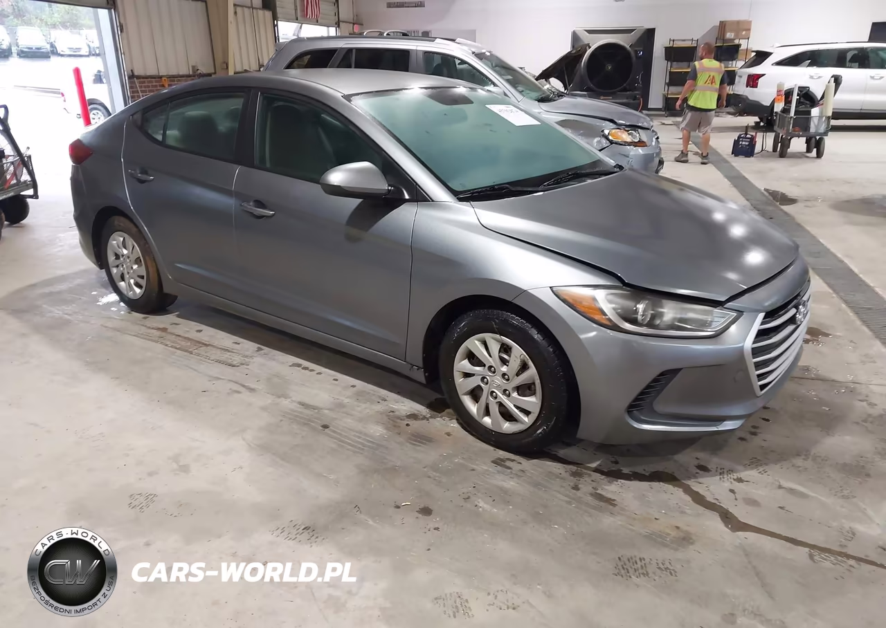2017 Hyundai Elantra Se VIN:KMHD74LF8HU099445 - 1
